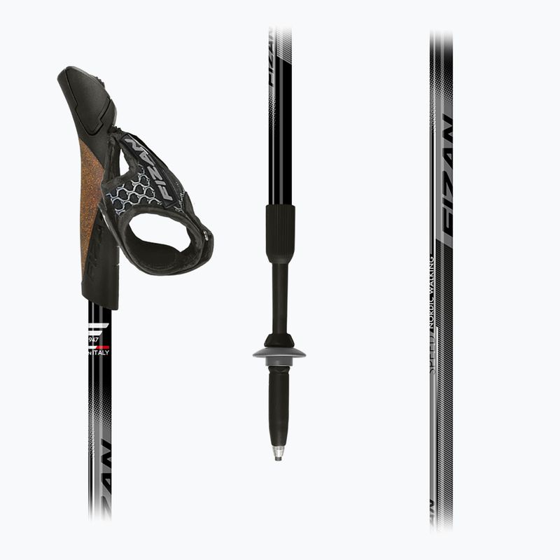 Bețe de nordic walking Fizan Speed black 3