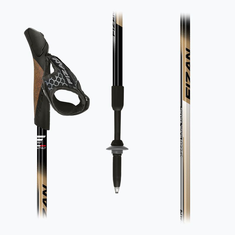 Bețe de nordic walking Fizan Speed beige 3