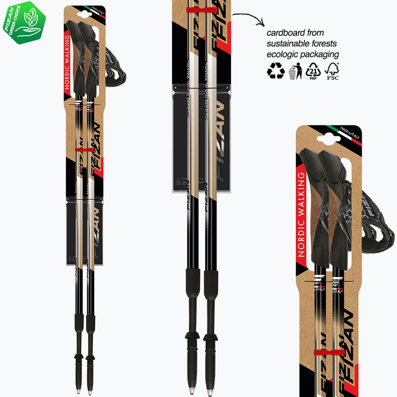 Bețe de nordic walking Fizan Speed beige 4