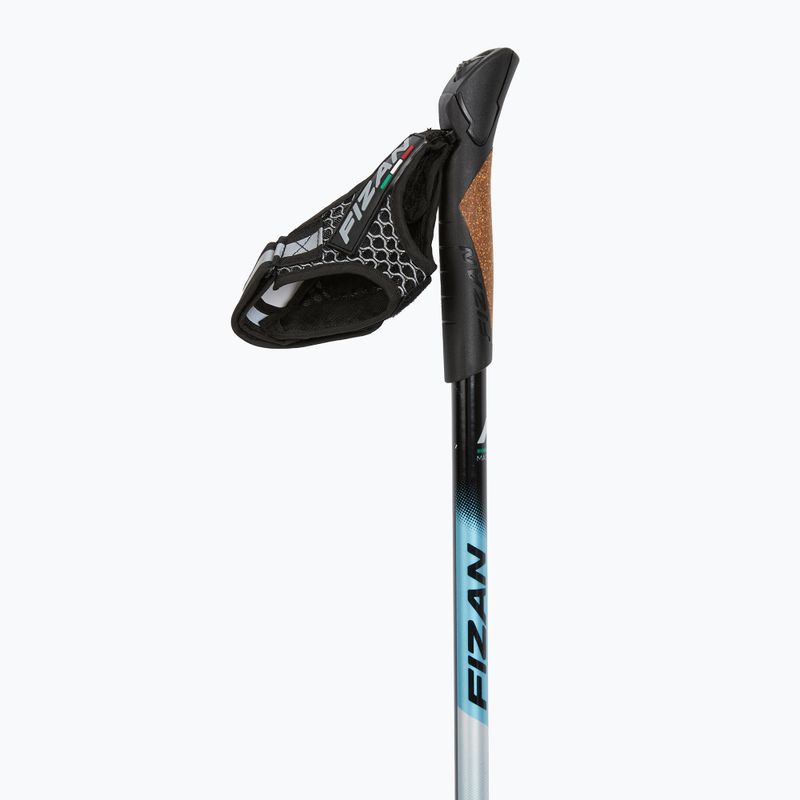 Bețe de nordic walking Fizan Speed light blue 2