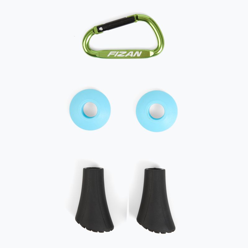 Bețe de nordic walking Fizan Speed light blue 7