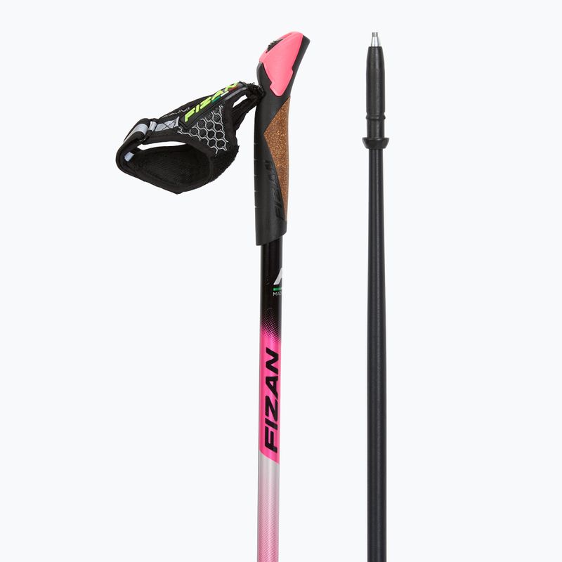 Bețe de nordic walking Fizan Speed pink 3