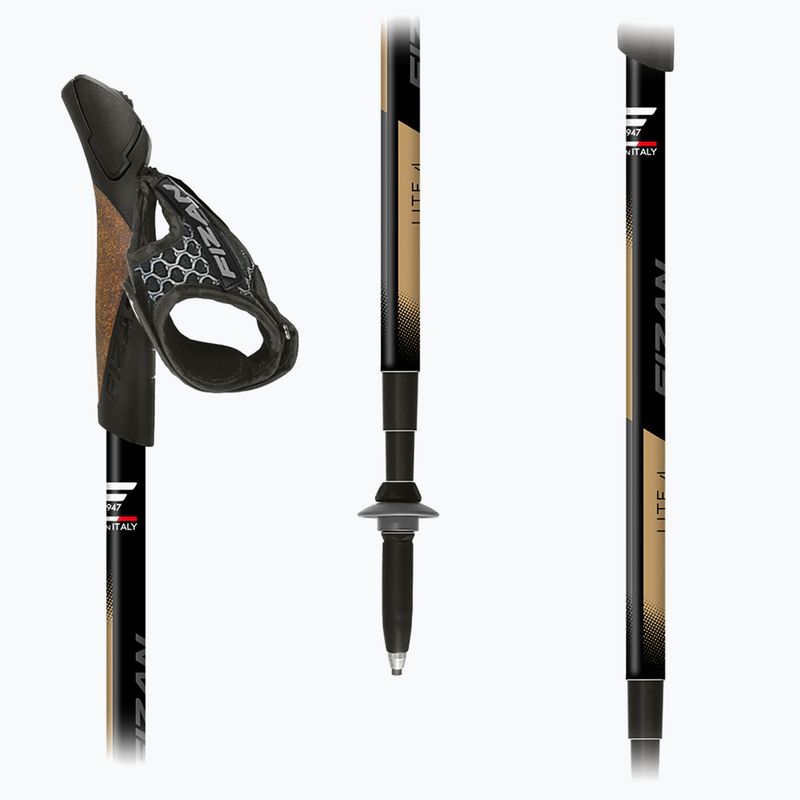 Bețe de nordic walking Fizan Lite 4 Tech beige 4