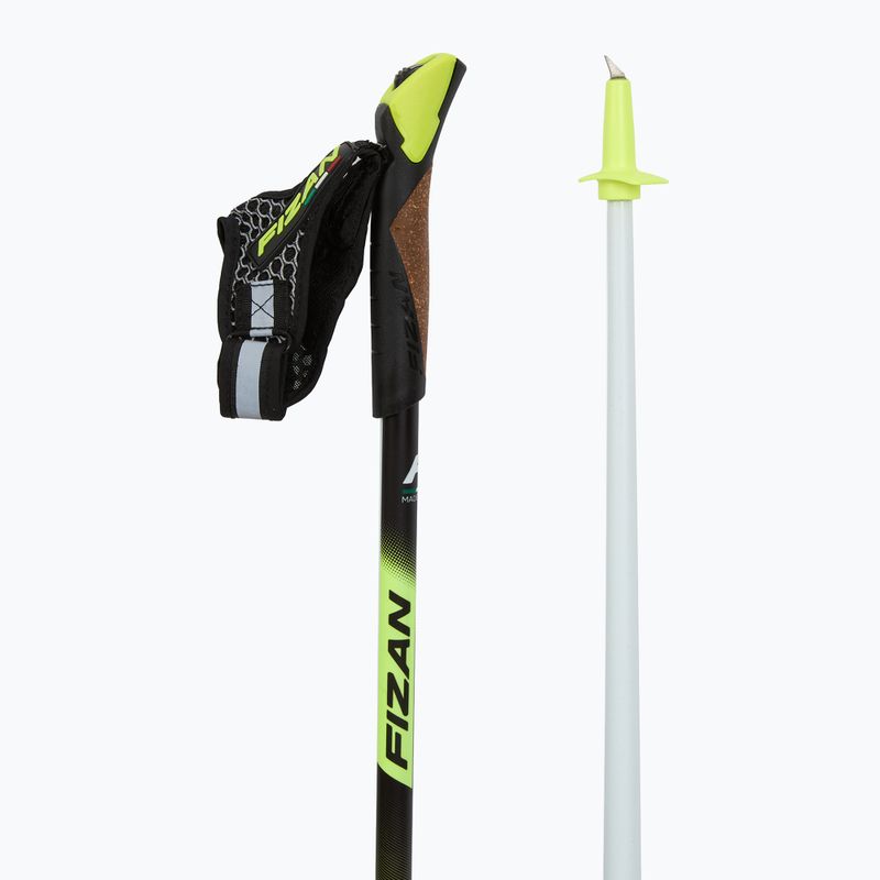Bețe de nordic walking Fizan Carbon Race yellow 3