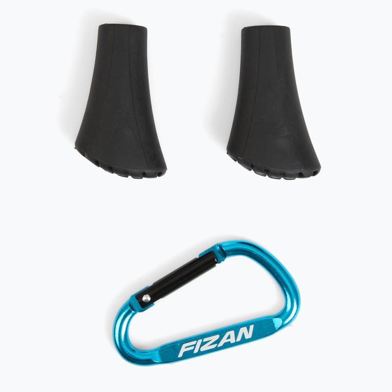 Bețe de nordic walking Fizan Carbon Race yellow 6