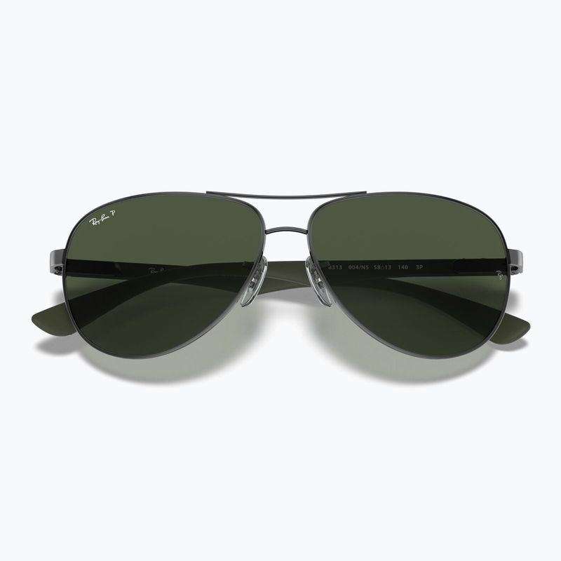 Ochelari de soare Ray-Ban Carbon Fire brass/green g-15 3