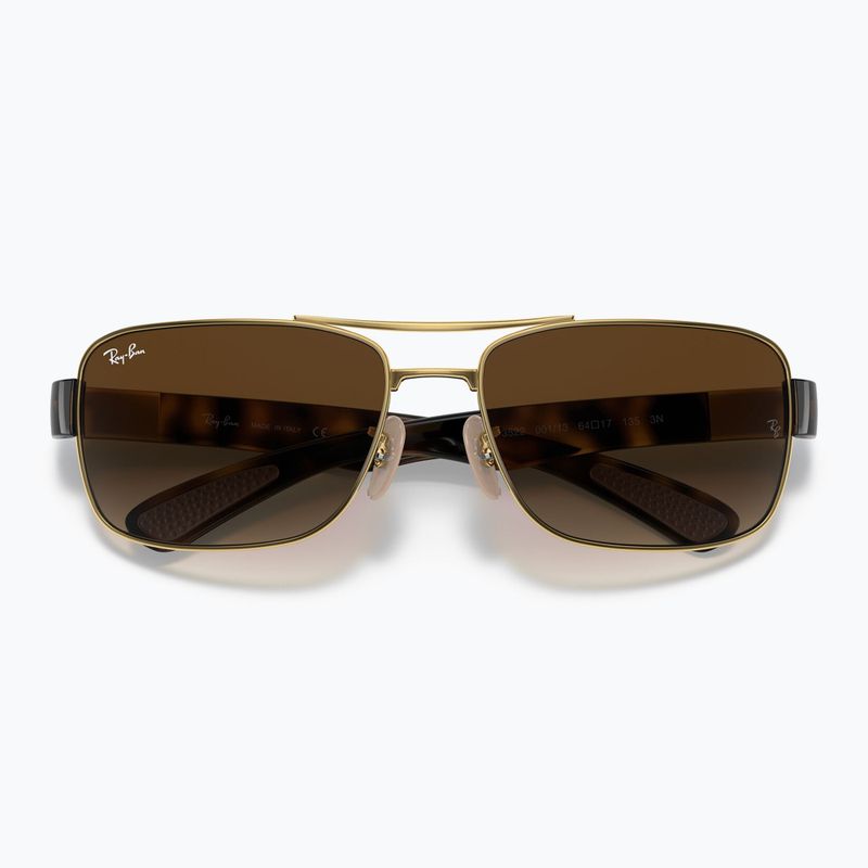 Ochelari de soare Ray-Ban RB3522 arista gold/brown 3