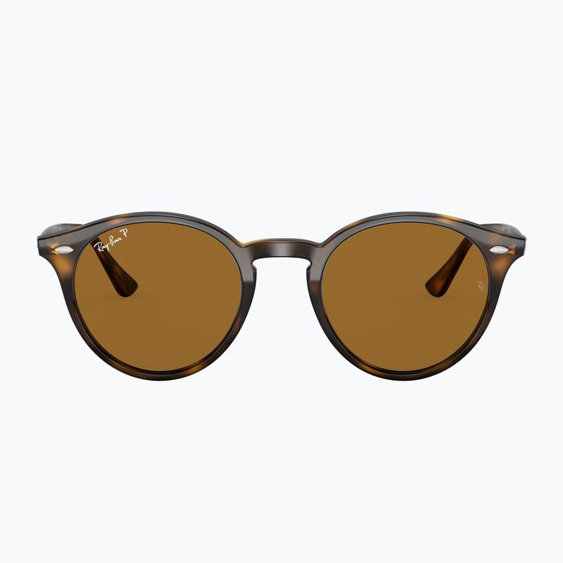 Ochelari de soare Ray-Ban RB2180 light havana/brown polarized 2