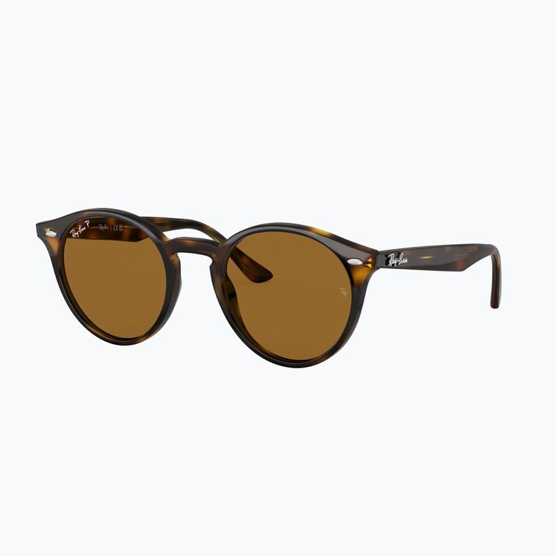 Ochelari de soare Ray-Ban RB2180 light havana/brown polarized 4