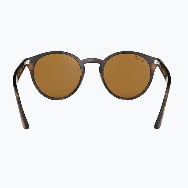 Ochelari de soare Ray-Ban RB2180 light havana/brown polarized 5