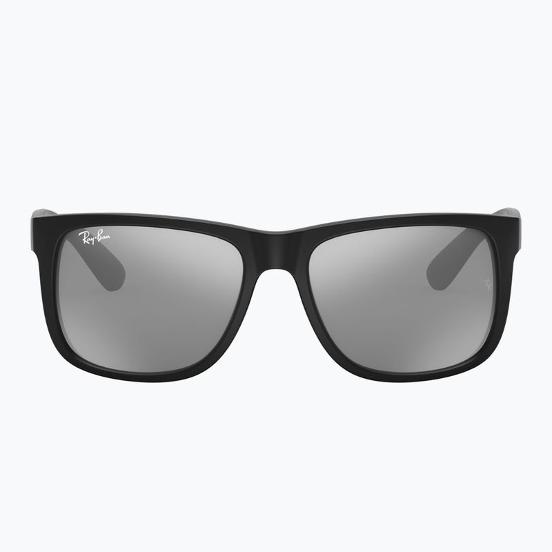 Ochelari de soare Ray-Ban Justin Classic matt black/silver grey mirror 2