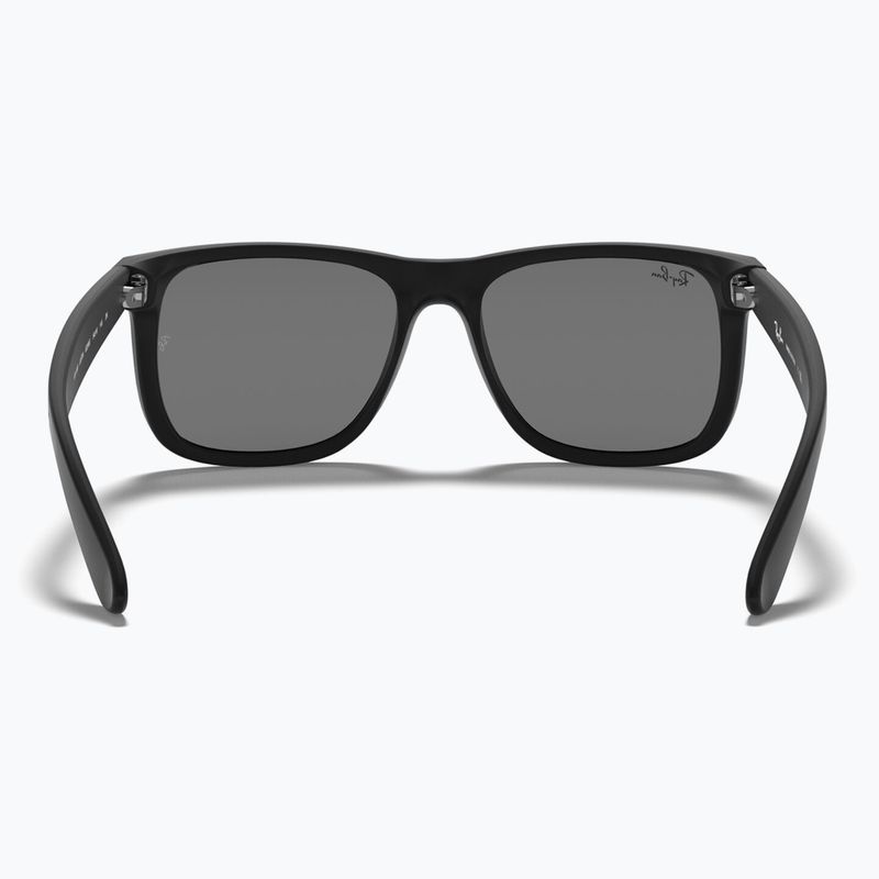 Ochelari de soare Ray-Ban Justin Classic matt black/silver grey mirror 5
