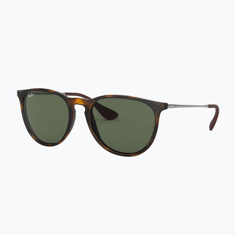 Ochelari de soare Ray-Ban Erika Classic light havana/green g-15 4