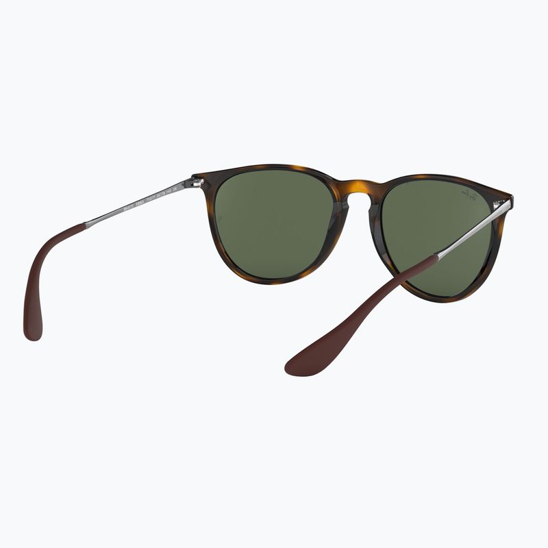 Ochelari de soare Ray-Ban Erika Classic light havana/green g-15 6