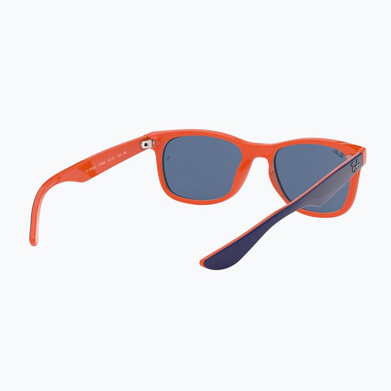 Ochelari de soare pentru copii Ray-Ban New Wayfarer matte black/blue 6
