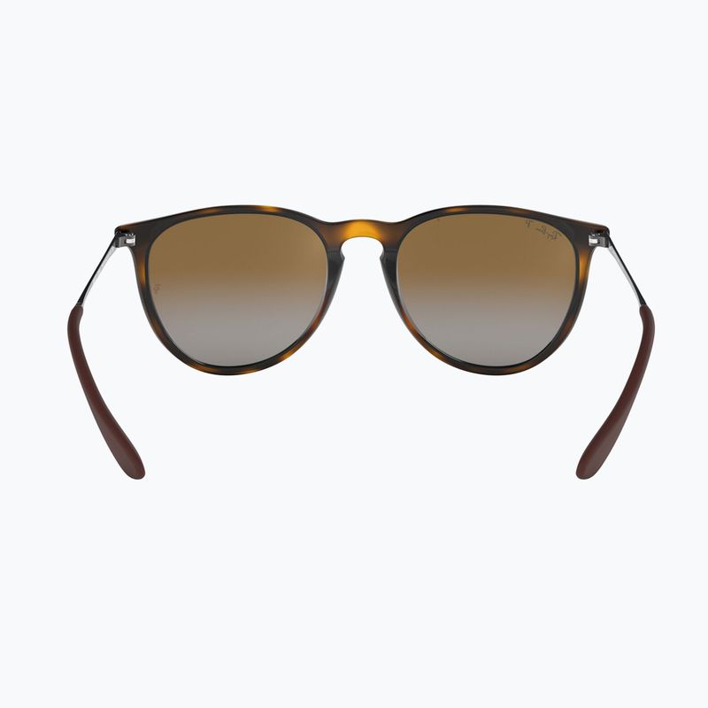 Ochelari de soare Ray-Ban Erika Classic light havana/brown polarized 5