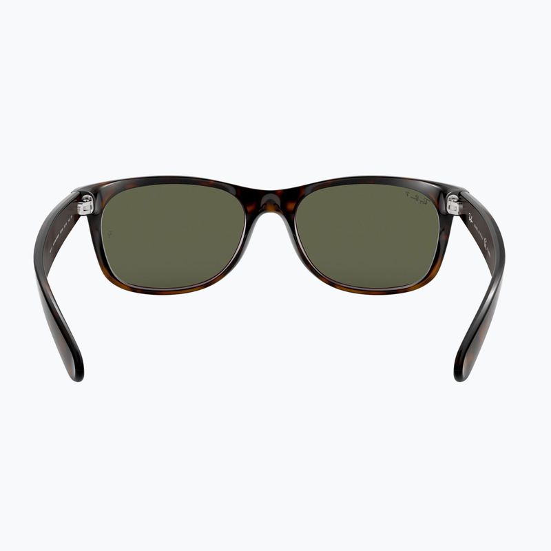 Ochelari de soare Ray-Ban New Wayfarer Classic tortoise/green g-15 polarized 5