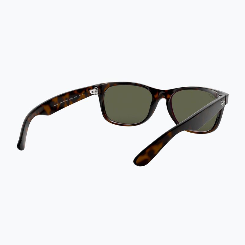 Ochelari de soare Ray-Ban New Wayfarer Classic tortoise/green g-15 polarized 6