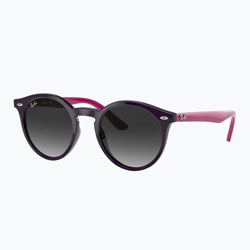 Ochelari de soare pentru copii Ray-Ban RB9064S polished violet/grey gradient 4