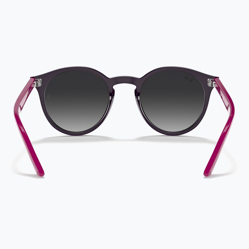 Ochelari de soare pentru copii Ray-Ban RB9064S polished violet/grey gradient 5