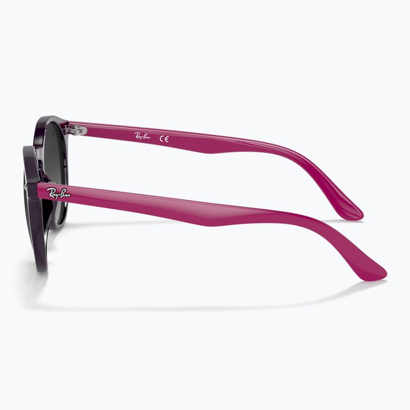 Ochelari de soare pentru copii Ray-Ban RB9064S polished violet/grey gradient 7