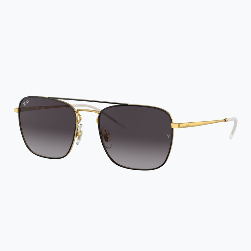 Ochelari de soare Ray-Ban RB3588 black gold/grey 4