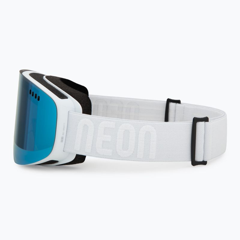 Ochelari de schi Neon Light white/white/mirror steel 4