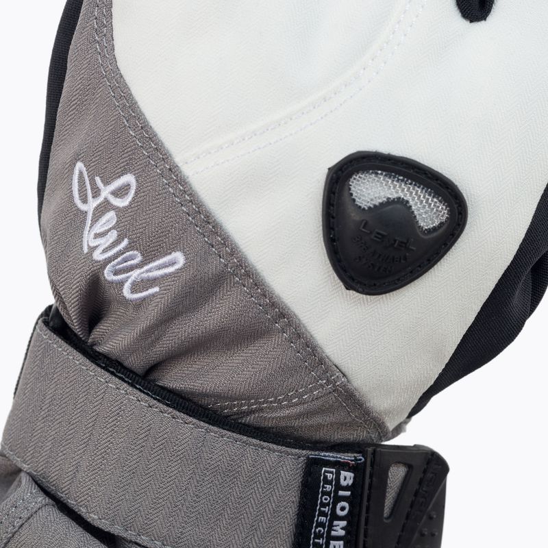 Mănuși de snowboarding pentru femei Level Butterfly argintiu 1041WG.08 4