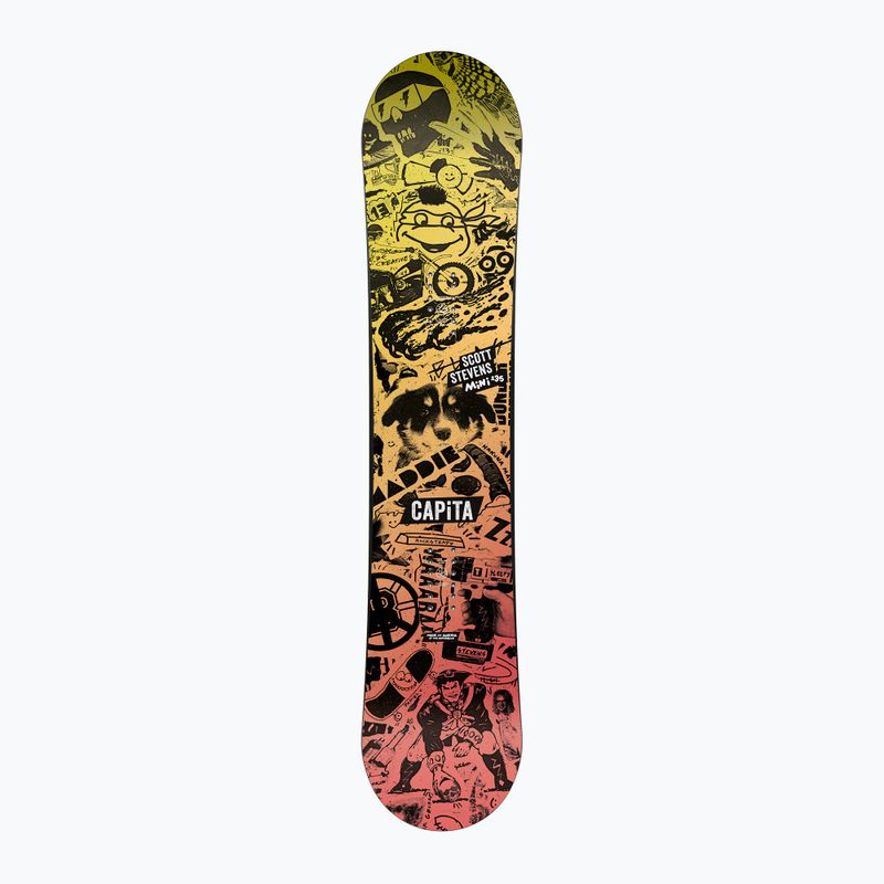 Placă de snowboard pentru copii CAPiTA Scott Stevens Mini '25 2