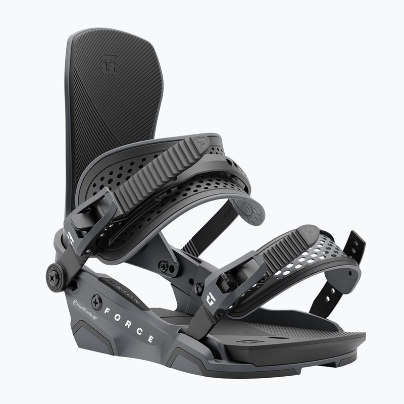 Legături de snowboard pentru bărbați  Union Force (Team HB) gunmetal