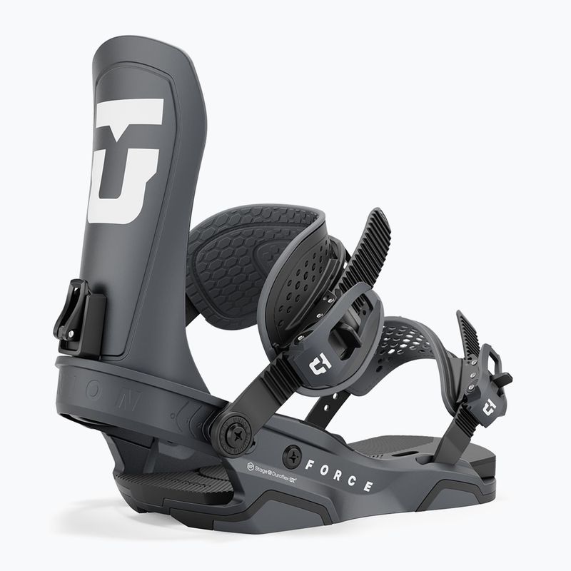 Legături de snowboard pentru bărbați  Union Force (Team HB) gunmetal 4