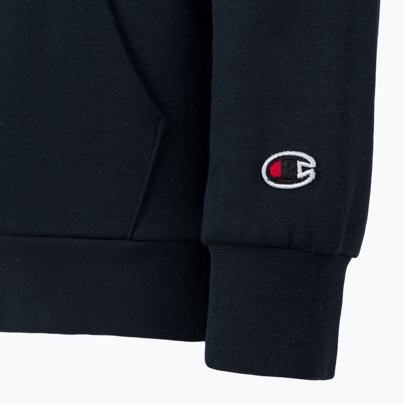 Bluză pentru copii Champion 306874 Sweatshirt Hooded navy 3