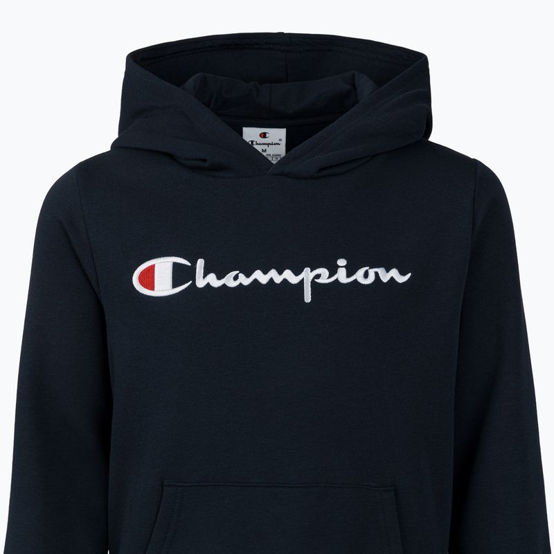 Bluză pentru copii Champion 306874 Sweatshirt Hooded navy 4