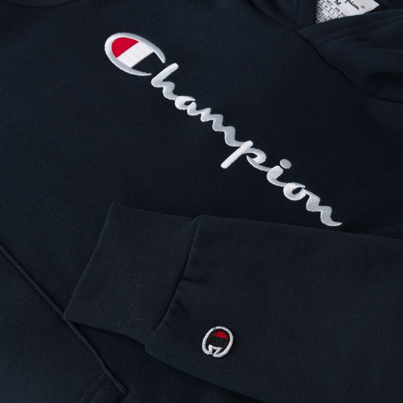 Bluză pentru copii Champion 306874 Sweatshirt Hooded navy 5
