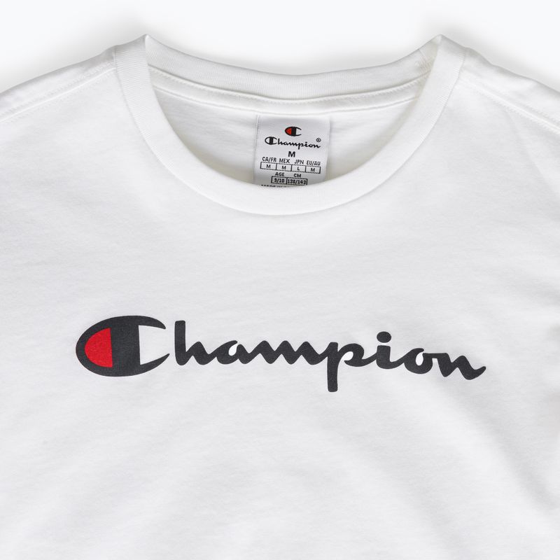 Tricou pentru copii Champion 306879 white 4