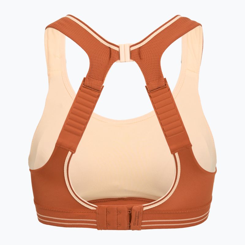 Sutien de antrenament Shock Absorber Ultimate Run Bra heated copper 2