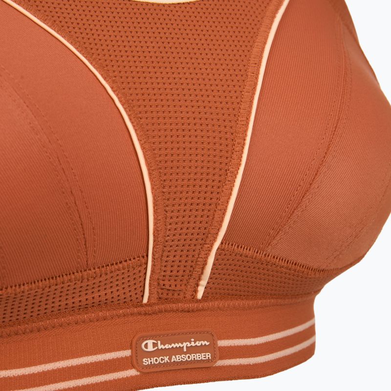 Sutien de antrenament Shock Absorber Ultimate Run Bra heated copper 3