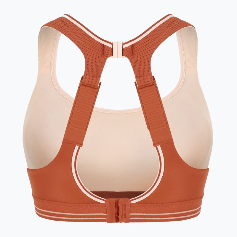 Sutien de antrenament Shock Absorber Ultimate Run Bra heated copper 2