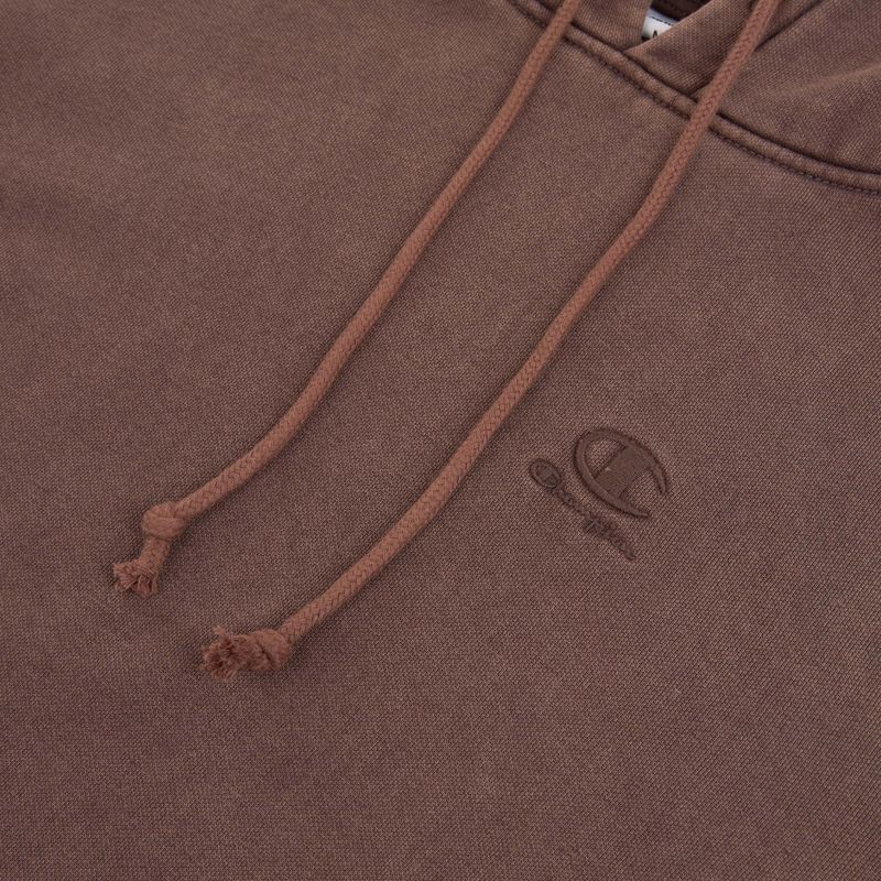 Bluză pentru bărbați Champion 221571 Sweatshirt Hooded chocolate 3