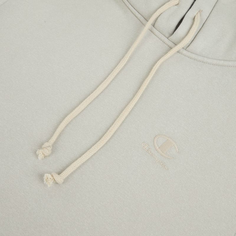 Bluză pentru bărbați Champion 221571 Sweatshirt Hooded beige 3