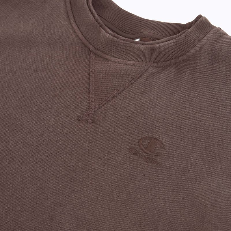Bluză pentru bărbați Champion 221572 Crewneck Sweatshirt chocolate 3