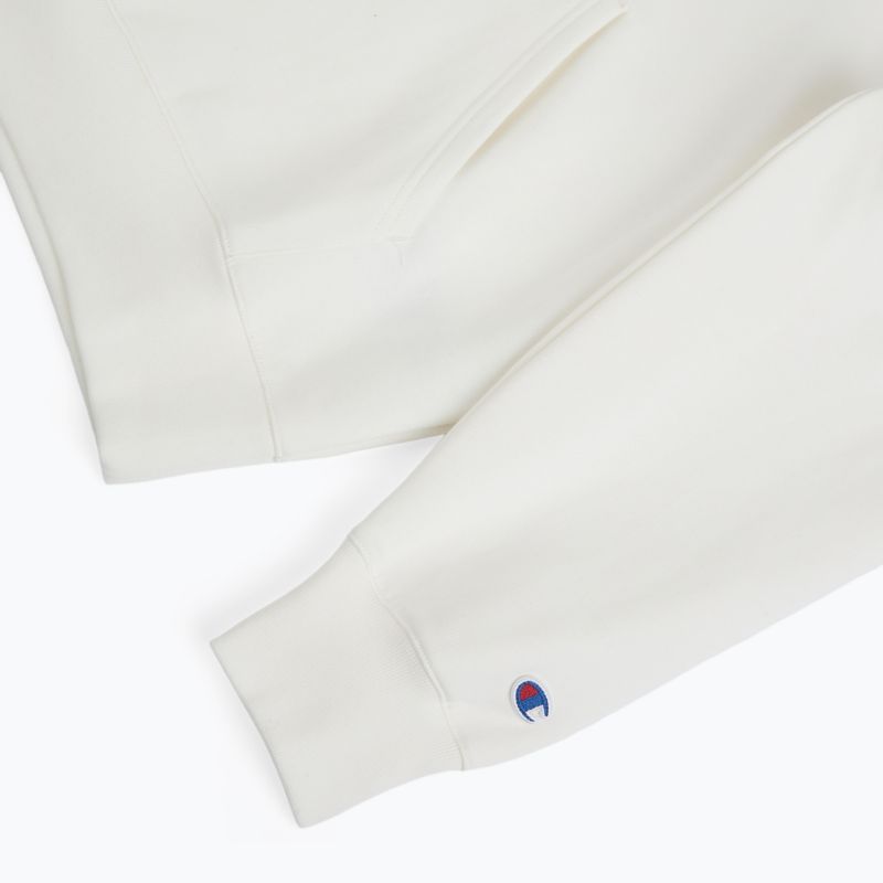 Bluză pentru bărbați Champion 221599 Sweatshirt Hooded white 4
