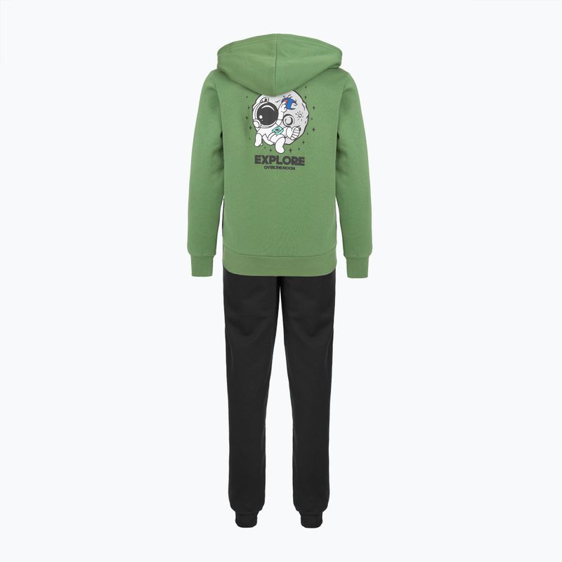 Trening pentru copii Champion 307300 Sweatsuit rock grey/new black 2