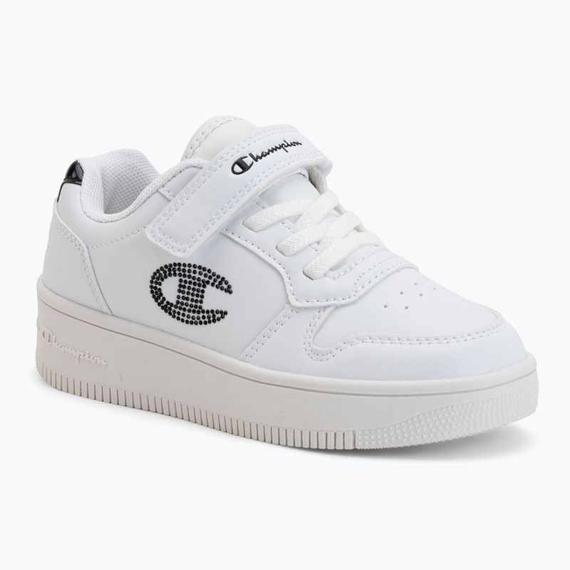 Încălțăminte pentru copii Champion RD18 Platform Glitter G PS Low Cut wht/nbk