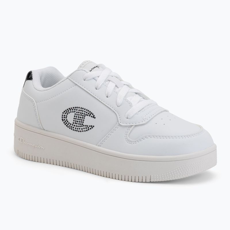 Pantofi sport Champion RD18 Platform Glitter G GS Low Cut wht/nbk