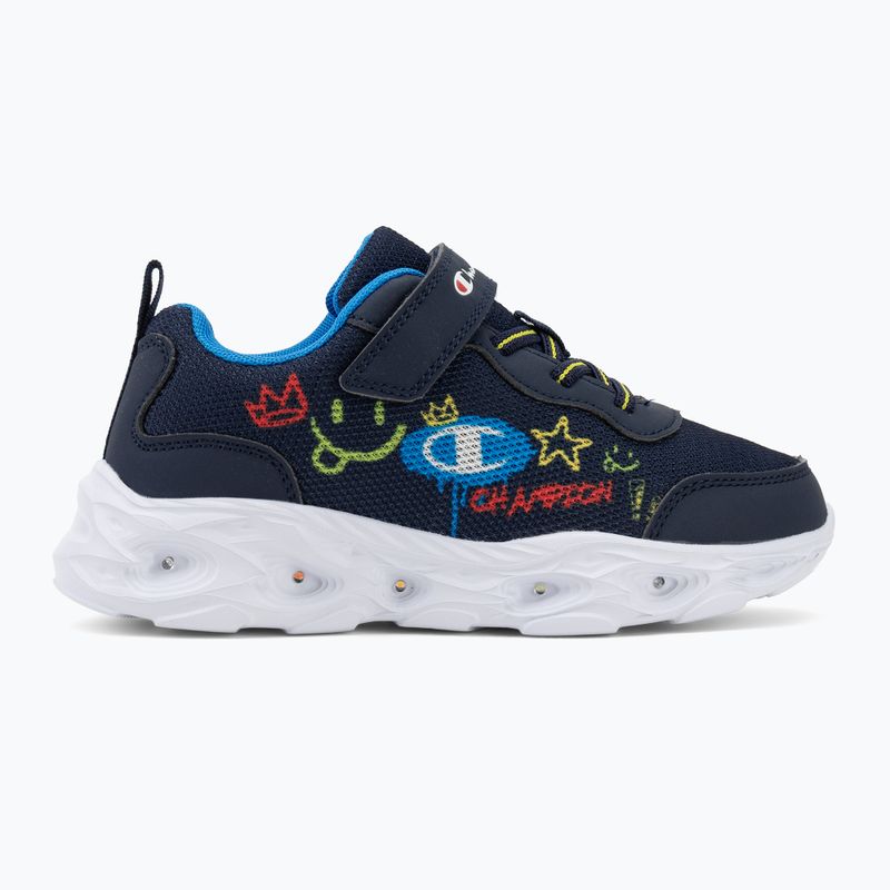 Încălțăminte pentru copii Champion Funfair Print B PS Low Cut new navy/bright atomic teal 2