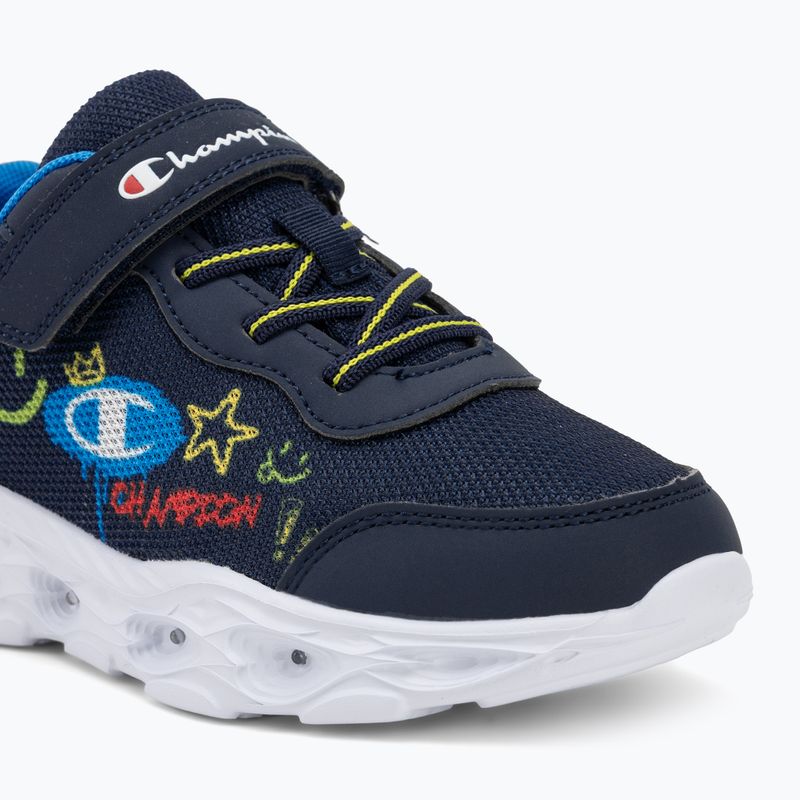 Încălțăminte pentru copii Champion Funfair Print B PS Low Cut new navy/bright atomic teal 7