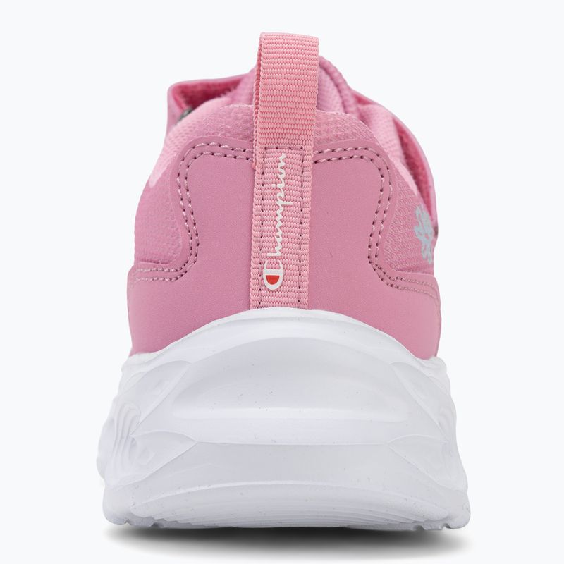 Încălțăminte pentru copii Champion Funfair Print G PS Low Cut blue burgundy/flash/fluorescent pink 6