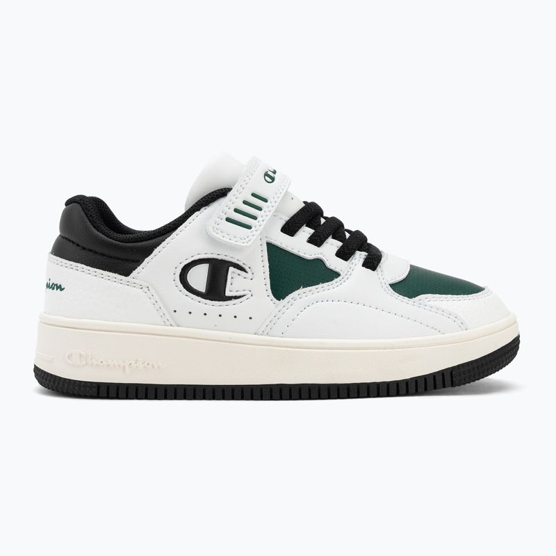 Încălțăminte pentru copii Champion RD25 Low B PS Low Cut white/highlighter greenblack 2