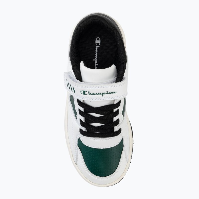 Încălțăminte pentru copii Champion RD25 Low B PS Low Cut white/highlighter greenblack 5